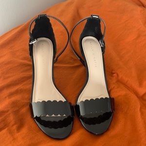 NWOT Kelly and Katie Denalia Black Heels